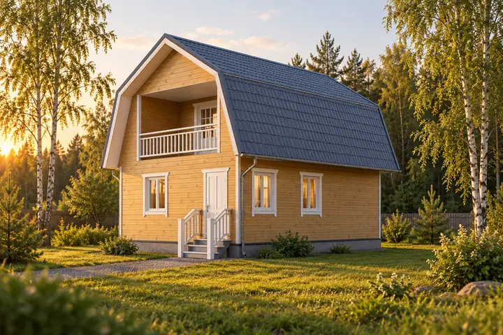 Баня из бруса ББ-60