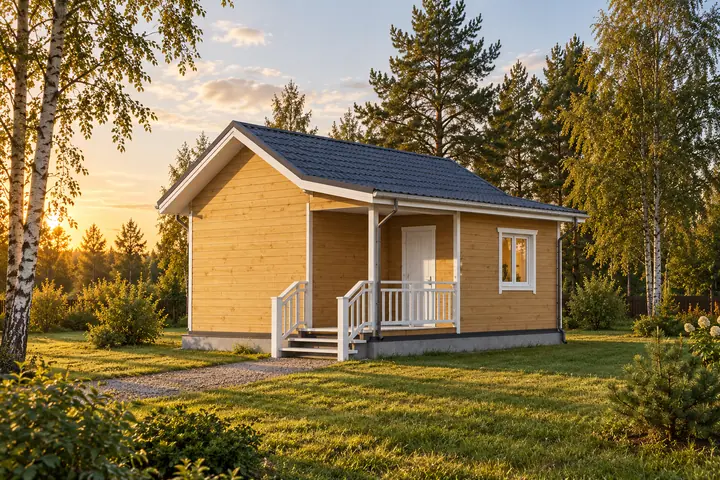 Баня из бруса ББ-9